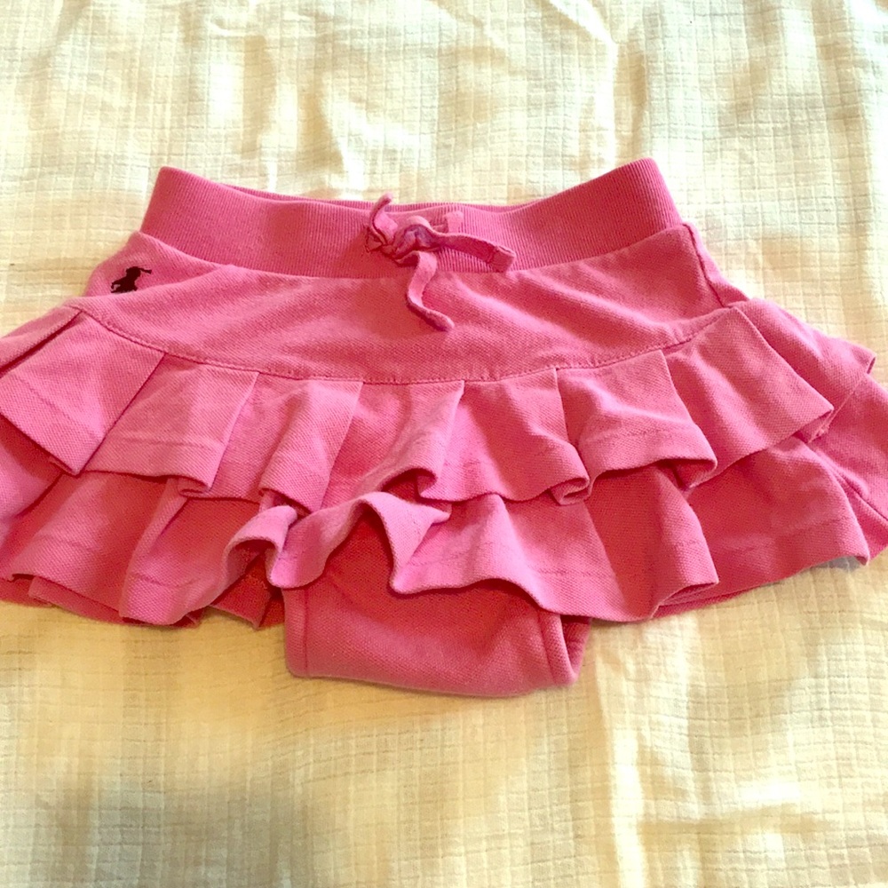 Polo baby ruffle skirt